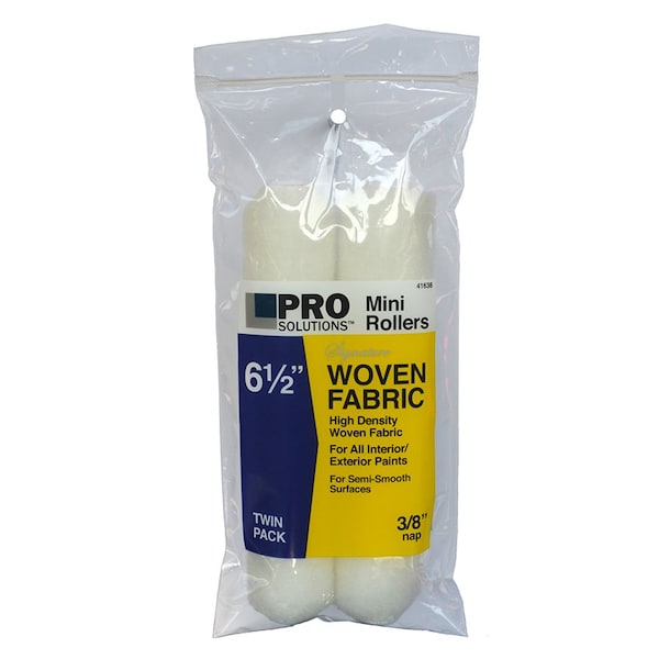 Pro Solutions 6-1/2 in. Wvn Mini Rol 3/8 in. 2Pk 41638 - main